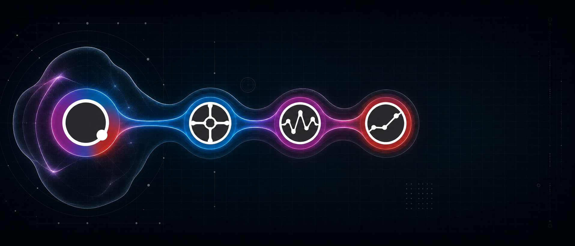 Abstract ODIN agent system visual